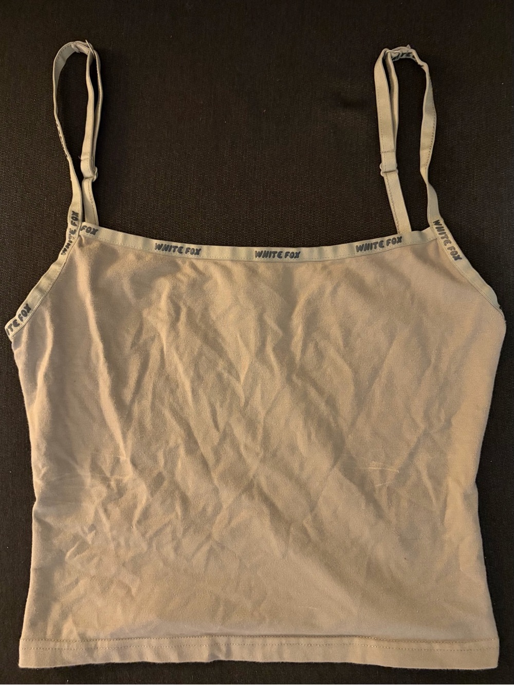 White Fox Boutique Light Gray Tank Cami
